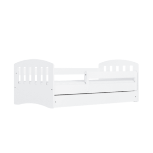 Elvisia Posteľ CLASSIC 1 so zásuvkou | biela 80 x 180 cm vyobraziť