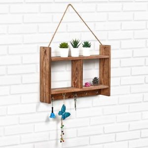 Wooden Shelf Spice Rack vyobraziť