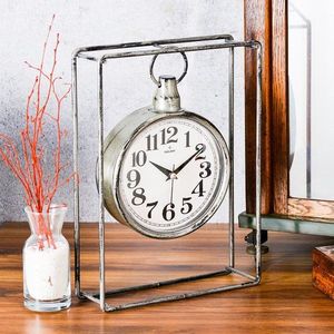 Dekoratívne hodiny Supera - Grey vyobraziť