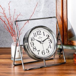 Dekoratívne hodiny Metallo - Grey vyobraziť