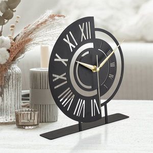 Dekoratívne hodiny Ruota - Black vyobraziť