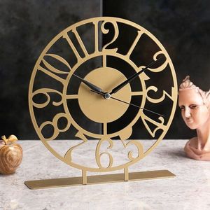 Dekoratívne hodiny Asya - Gold vyobraziť