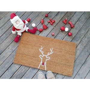Coco Doormat Snowy Deer vyobraziť