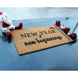 Coco Doormat New Year New Beginnings vyobraziť