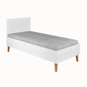 Elvisia Detská posteľ KUBI | biela 80 x 180 cm vyobraziť