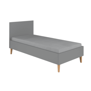 Elvisia Detská posteľ KUBI | sivá 80 x 180 cm vyobraziť