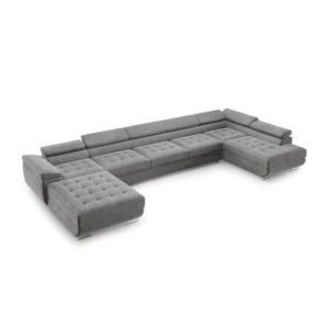 ArtPK Rohová sedacia súprava BENJAMIN U XL Farba: Monolith 85 vyobraziť