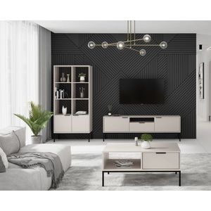 Elvisia Obývacia stena AUSTIN | cashmere vyobraziť