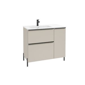 ArtDef Skrinka pod umývadlo NINO CASHMERE | D90 / ľavá vyobraziť