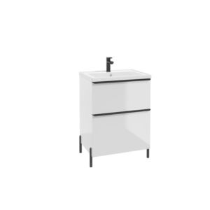 ArtDef Skrinka pod umývadlo NINO WHITE | D60/45 cm vyobraziť