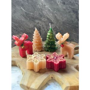 Candle Set (6 Pieces) Christmas Candle Set15 vyobraziť