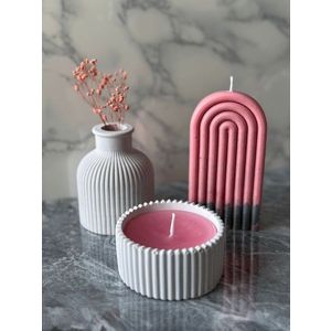 Súprava sviečok (3 kusy) Glamour Candle 14ST vyobraziť