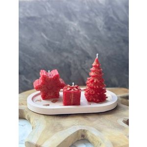 Candle Set (4 Pieces) Christmas Candle Set5 vyobraziť