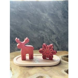 Súprava dekoratívnych predmetov (2 kusy) Christmas Stone Set3 vyobraziť