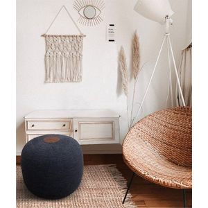 Puf Fluffy - Anthracite vyobraziť