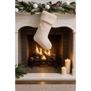 Christmas Stocking Pelush - White vyobraziť