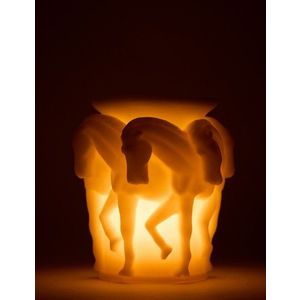 Sviečka Pegasus - White vyobraziť