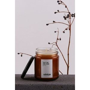 Sviečka Set me on Fire - Amber vyobraziť