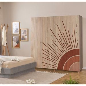 Šatníková skriňa Loni 4 -970 vyobraziť