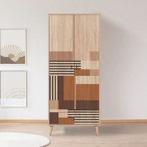 Šatníková skriňa City Gardrop Colorblock vyobraziť