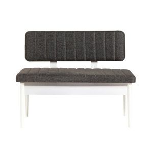 Bank Vina Bank Anthracite, White vyobraziť