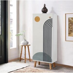 Skrinka na topánky / Botník Vegas - B 947 vyobraziť