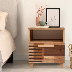 Nočný stolík Leva Alfa Colorblock vyobraziť