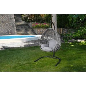 Garden Single Swing Chair Fındık vyobraziť