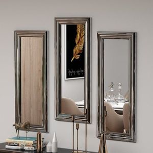 Mirror Set (3 Pieces) Lavia - Silver vyobraziť