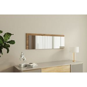 Zrkadlo Lariya - White, Walnut vyobraziť