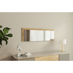 Zrkadlo Lariya - White, Natural vyobraziť