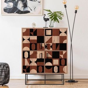 Viacúčelová skrinka Quantum Solo - Chess vyobraziť