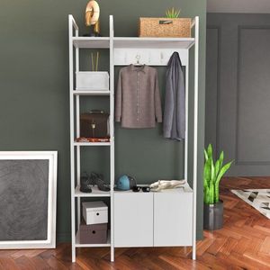 Predsieňová stena Doga - White vyobraziť