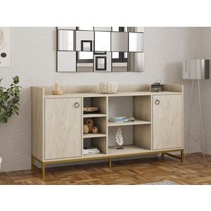 Konzolový stolík Vuslat - Travertine vyobraziť