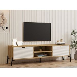 TV stolík Nost - Sapphire Oak, White vyobraziť