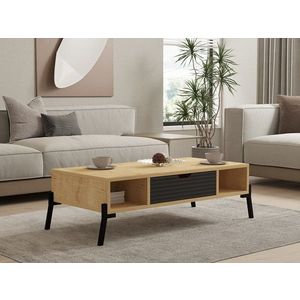 Konferenčný stolík Faro - Sapphire Oak, Antracite vyobraziť