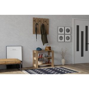 Predsieňová stena Friends - Walnut vyobraziť