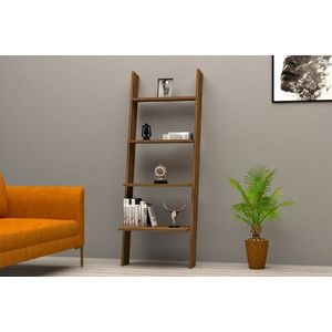 Knižnica Solid - Walnut vyobraziť