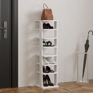 Skrinka na topánky / Botník Ayka - White vyobraziť