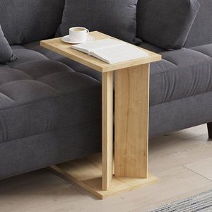 Príručný stolík / Odkladací stolík Lun - Sapphire Oak vyobraziť