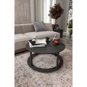 Konferenčný stolík Hole Round - Black vyobraziť