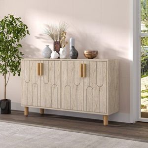 Konzolový stolík Vincent - Traverten vyobraziť