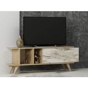 TV stolík Liberty - Sapphire Oak, Marble vyobraziť