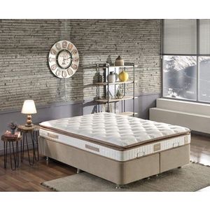 Mattress Queen 140x190 cm Double Size Padded Firm Mattress vyobraziť