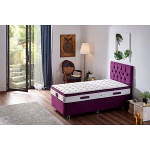 Mattress Violet 90x200 cm Single Size Middle Firm Mattress vyobraziť