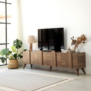 TV stolík New Line - Walnut v2 vyobraziť