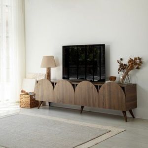 TV stolík Mesta - Walnut v2 vyobraziť