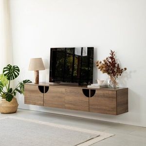 TV stolík Grotte - Walnut vyobraziť