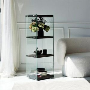 Knižnica Aqua 3 - Anthracite vyobraziť