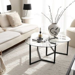 Súprava konferenčných stolíkov Bellisimo - Black vyobraziť